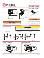 Предварительный просмотр 2 страницы Potter PS10 Series Manual