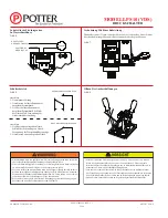 Предварительный просмотр 7 страницы Potter PS10 Series Manual