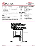 Preview for 4 page of Potter VSA Quick Start Manual