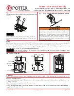 Предварительный просмотр 3 страницы Potter VSR-AT Series Manual