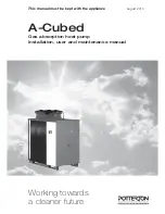 Potterton A-Cubed Installation, User And Maintenance Manual preview