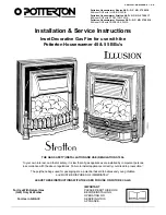 Potterton Illusion Installation & Service Instructions Manual предпросмотр