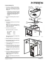 Preview for 17 page of Potterton Kingfisher Mf CFL40 - 100 Installation & Service Instructions Manual