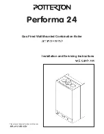 Potterton Performa 24 Installation And Servicing Instructions preview