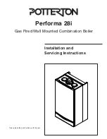 Potterton Performa 28i Installation And Servicing Instructions предпросмотр