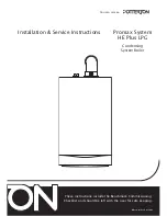 Preview for 1 page of Potterton Promax System HE Plus LPG Installation & Service Instructions Manual