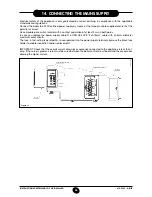 Preview for 23 page of Potterton Sirius Three WH-50 Installation, Operation & Maintenance Manual