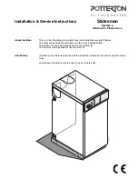 Potterton Statesman Flowsure L Installation & Service Instructions Manual preview