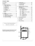 Preview for 2 page of Potterton Suprima 100 Installation & Service Instructions Manual