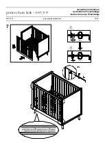 Preview for 15 page of pottery barn kids West Elm Mid-Century Mini Crib Assembly Instructions Manual