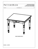 Pottery Barn 3203531 Assembly Instructions Manual предпросмотр