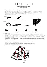 Preview for 2 page of Pottery Barn Benchwright Double Sink Console Assembly Instructions