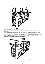 Preview for 3 page of Pottery Barn Benchwright Double Sink Console Assembly Instructions