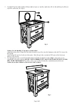 Предварительный просмотр 3 страницы Pottery Barn Benchwright Single Sink Console Assembly Instructions