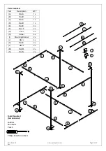 Предварительный просмотр 3 страницы Pottery Barn Canopy Bed Frame Manual