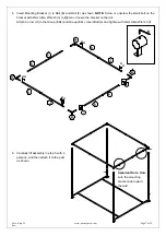 Предварительный просмотр 7 страницы Pottery Barn Canopy Bed Frame Manual