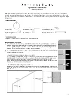 Pottery Barn Equestrian Wall Mirror Mounting Instruction предпросмотр