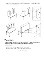 Предварительный просмотр 2 страницы Pottery Barn Printers Writing Desk Assembly Instructions