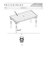 Preview for 4 page of Pottery Barn SAYULITA DINING TABLE Assembly Instructions Manual