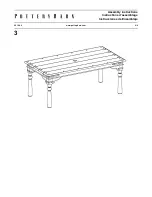 Preview for 6 page of Pottery Barn SAYULITA DINING TABLE Assembly Instructions Manual