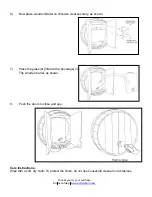 Preview for 2 page of Pottery Barn Wall Barrel Dispenser Mounting Instruction