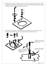 Предварительный просмотр 6 страницы PotteryBarn APOTHECARY SINK Assembly Instructions Manual