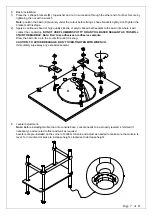 Предварительный просмотр 7 страницы PotteryBarn APOTHECARY SINK Assembly Instructions Manual