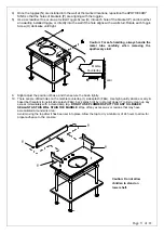 Предварительный просмотр 9 страницы PotteryBarn APOTHECARY SINK Assembly Instructions Manual