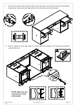 Предварительный просмотр 6 страницы PotteryBarn AVA DOUBLE PED DESK Quick Start Manual