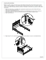 Предварительный просмотр 3 страницы PotteryBarn CLARA FULL BED Assembly Instructions Manual