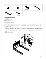 Предварительный просмотр 9 страницы PotteryBarn CLARA FULL BED Assembly Instructions Manual