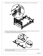 Предварительный просмотр 10 страницы PotteryBarn CLARA FULL BED Assembly Instructions Manual