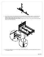 Предварительный просмотр 11 страницы PotteryBarn CLARA FULL BED Assembly Instructions Manual