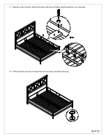 Предварительный просмотр 12 страницы PotteryBarn CLARA FULL BED Assembly Instructions Manual