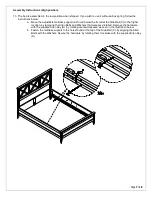 Предварительный просмотр 13 страницы PotteryBarn CLARA FULL BED Assembly Instructions Manual