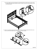 Предварительный просмотр 14 страницы PotteryBarn CLARA FULL BED Assembly Instructions Manual