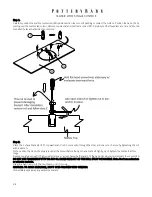 Предварительный просмотр 3 страницы PotteryBarn CLASSIC WIDE SINGLE CONSOLE Handling Instructions Manual