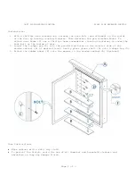 Предварительный просмотр 2 страницы PotteryBarn Hotel Medicine Cabinet Recessed Extra Large Assembly Instructions