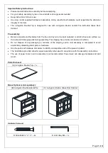 Предварительный просмотр 2 страницы PotteryBarn LIVINGSTON CORNER DESK Assembly Instructions Manual