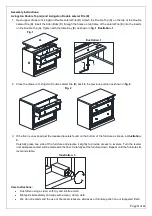 Предварительный просмотр 3 страницы PotteryBarn LIVINGSTON CORNER DESK Assembly Instructions Manual