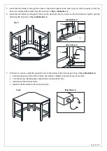 Предварительный просмотр 8 страницы PotteryBarn LIVINGSTON CORNER DESK Assembly Instructions Manual