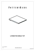 Предварительный просмотр 14 страницы PotteryBarn LIVINGSTON CORNER DESK Assembly Instructions Manual