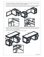 Предварительный просмотр 3 страницы PotteryBarn LIVINGSTON LARGE DESK Assembly Instructions Manual