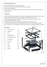 Предварительный просмотр 2 страницы PotteryBarn MADERA DAYBED WITH CANOPY Assembly Instructions Manual