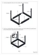 Предварительный просмотр 4 страницы PotteryBarn MADERA DAYBED WITH CANOPY Assembly Instructions Manual