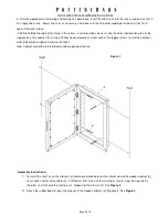 Предварительный просмотр 2 страницы PotteryBarn Oval Lattice Recessed Medicine Cabinet Manual