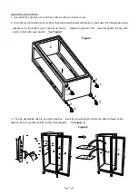 Предварительный просмотр 2 страницы PotteryBarn Pharmacy Bath Cart Assembly Instructions