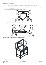 Предварительный просмотр 2 страницы PotteryBarn PIEDMONT SINGLE CONSOLE Manual