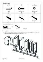 Предварительный просмотр 3 страницы PotteryBarn Studio Wall Shelf Assembly Instructions Manual