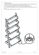 Предварительный просмотр 5 страницы PotteryBarn Studio Wall Shelf Assembly Instructions Manual